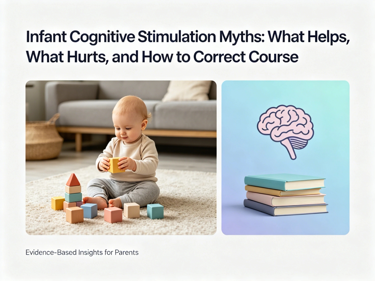 Infant Cognitive Stimulation Myths: What Helps, What Hurts, and How to Correct Course