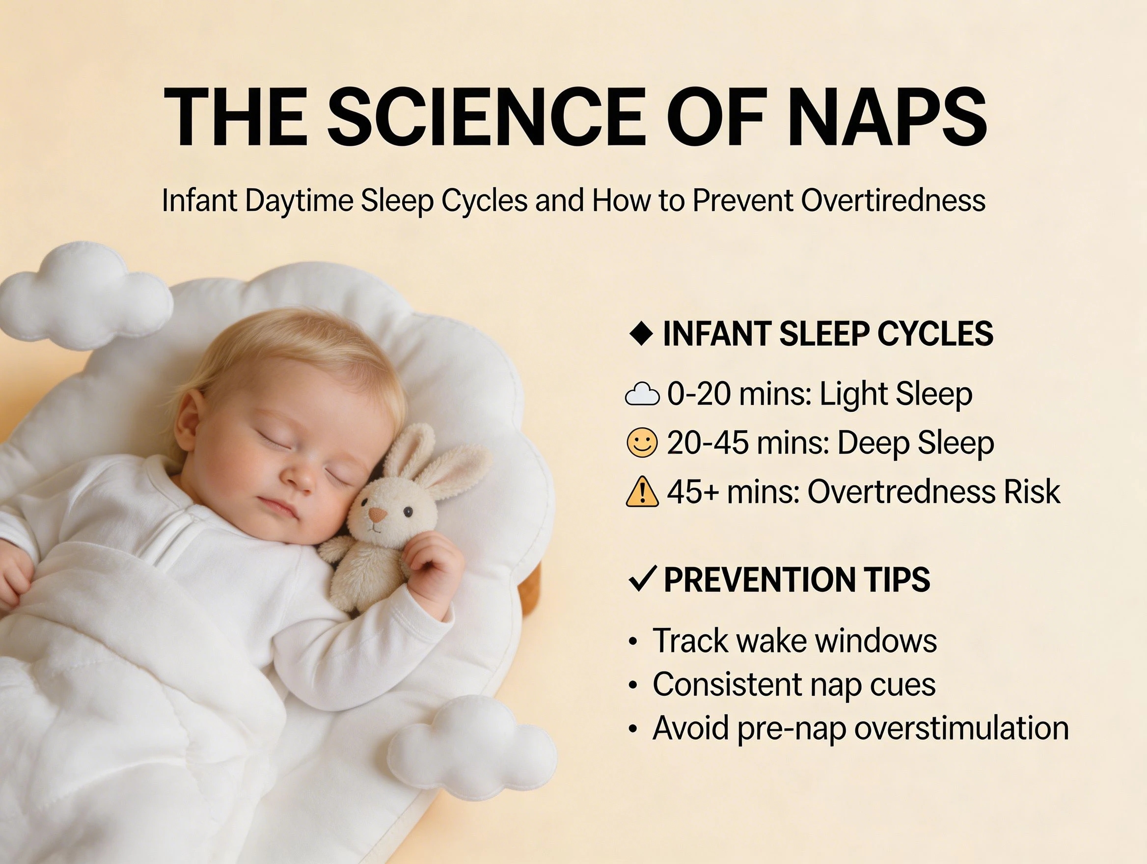 Science of infant naps daytime sleep cycles overtiredness.webp