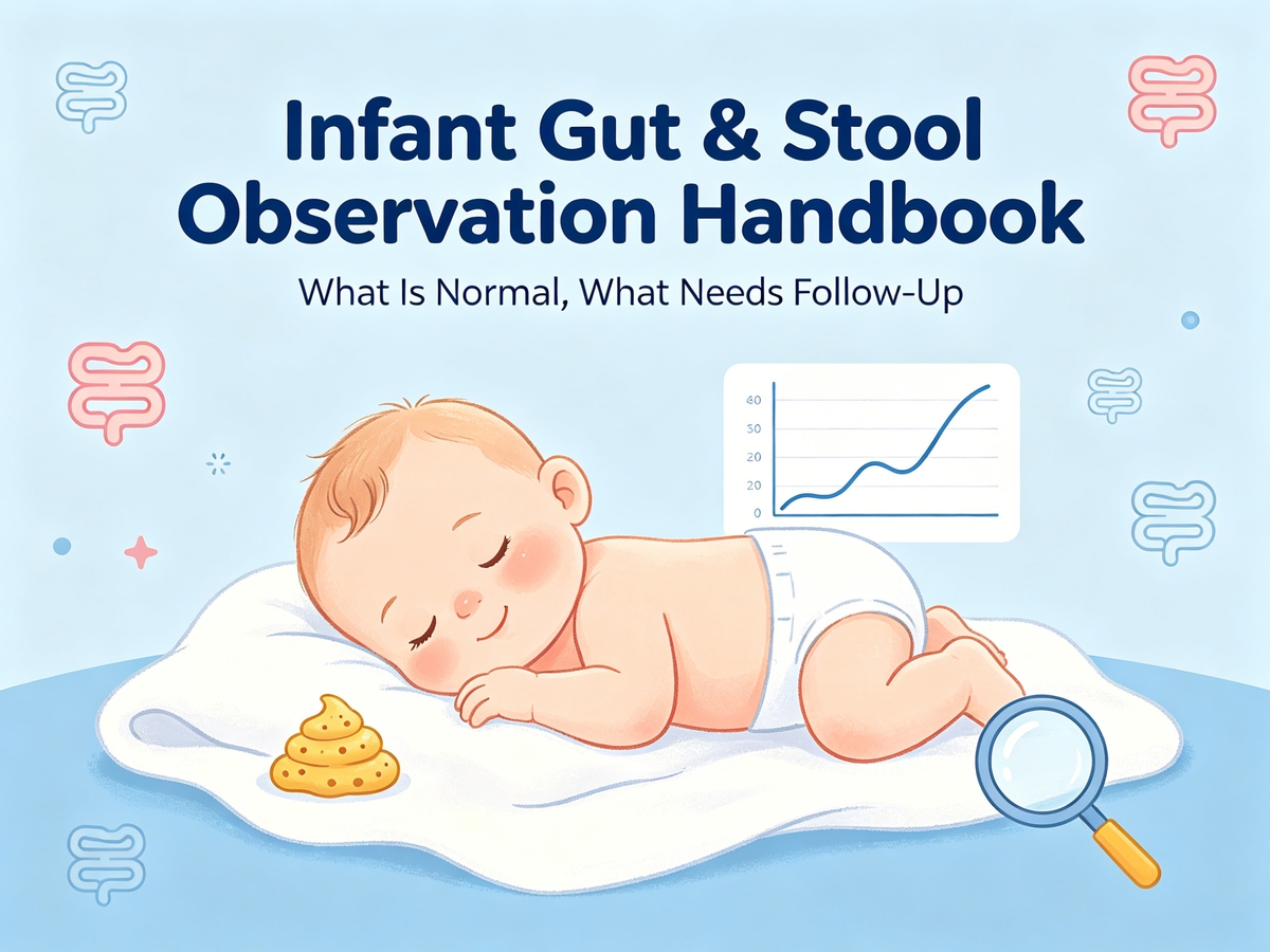 Infant Gut & Stool Observation Handbook: What Is Normal, What Needs Follow-Up
