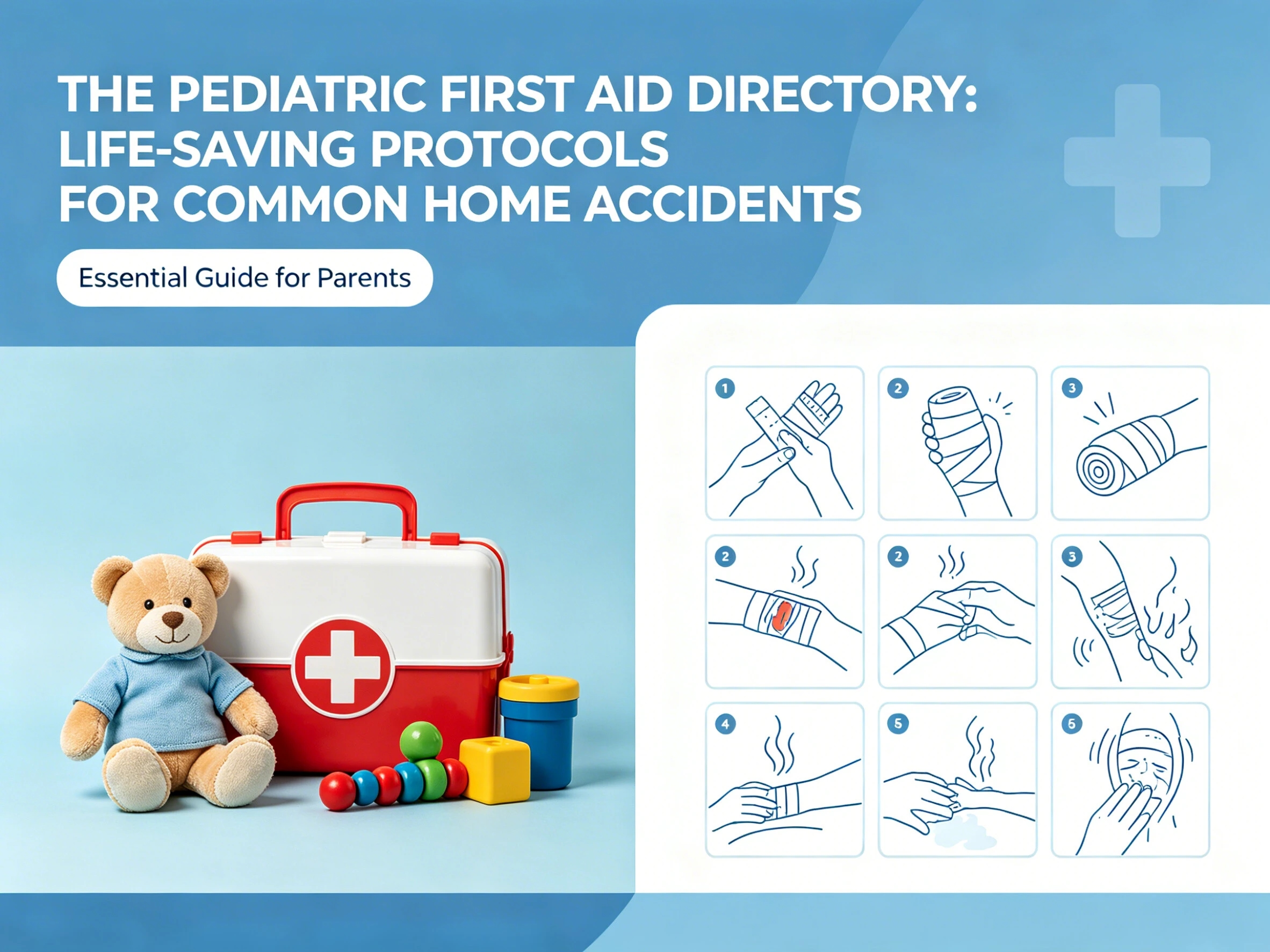 Pediatric first aid directory home accidents.webp