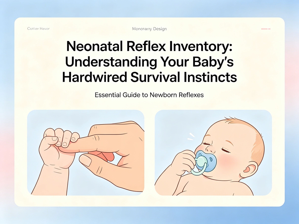 The Neonatal Reflex Inventory: Understanding Your Baby's Hardwired Survival Instincts